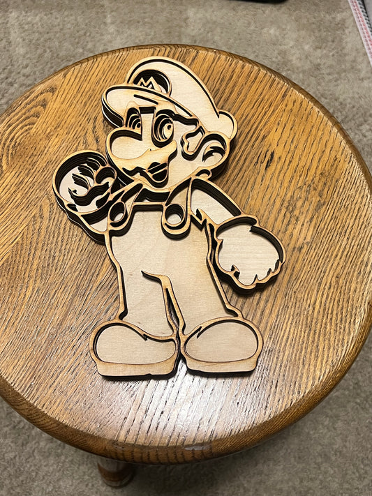 Mario - Glued and Painted