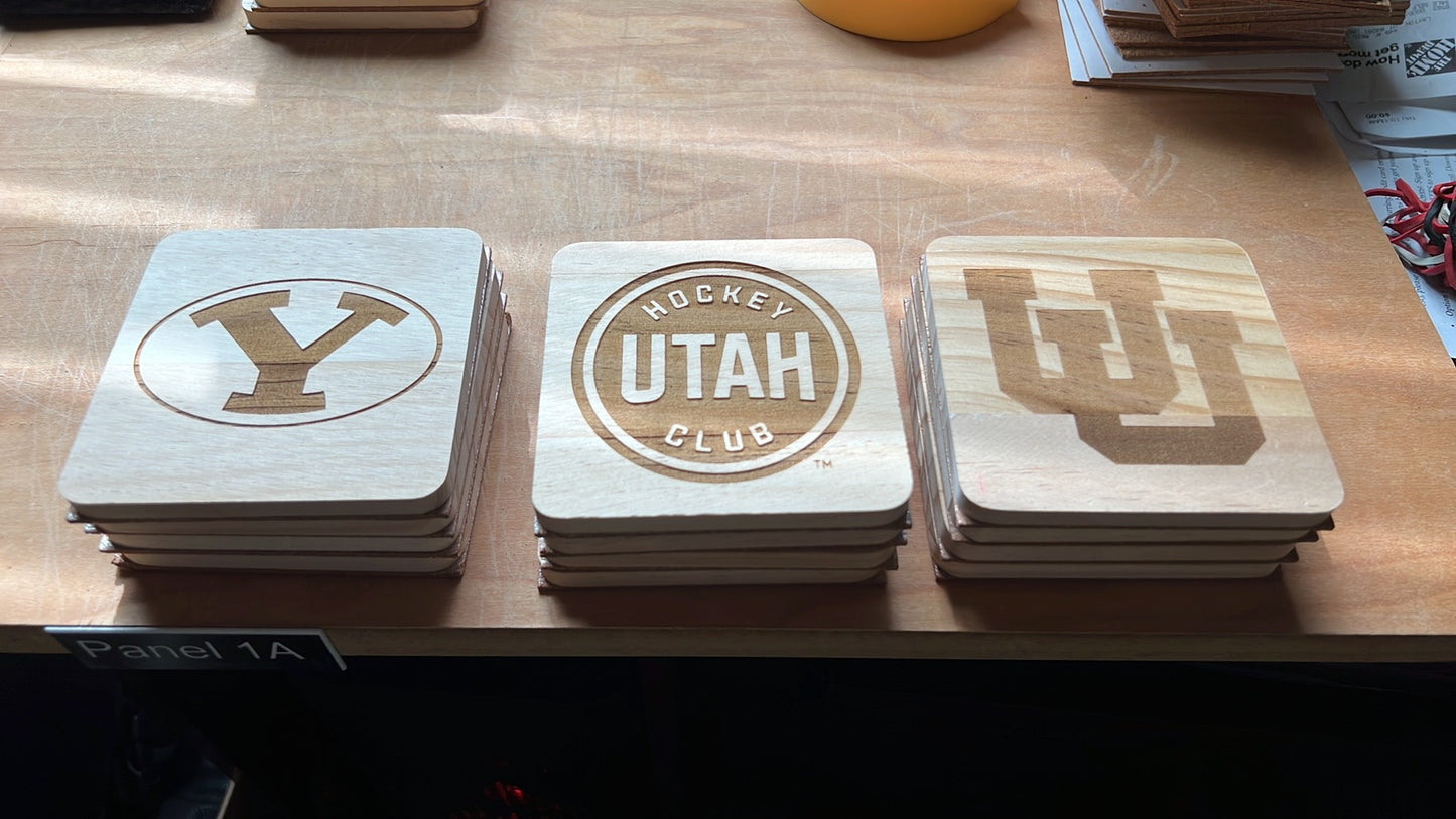 Coaster - Wood with Cork Bottom