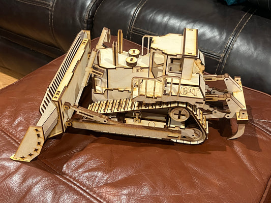 Caterpillar D11 Dozer - Assembled and Glued