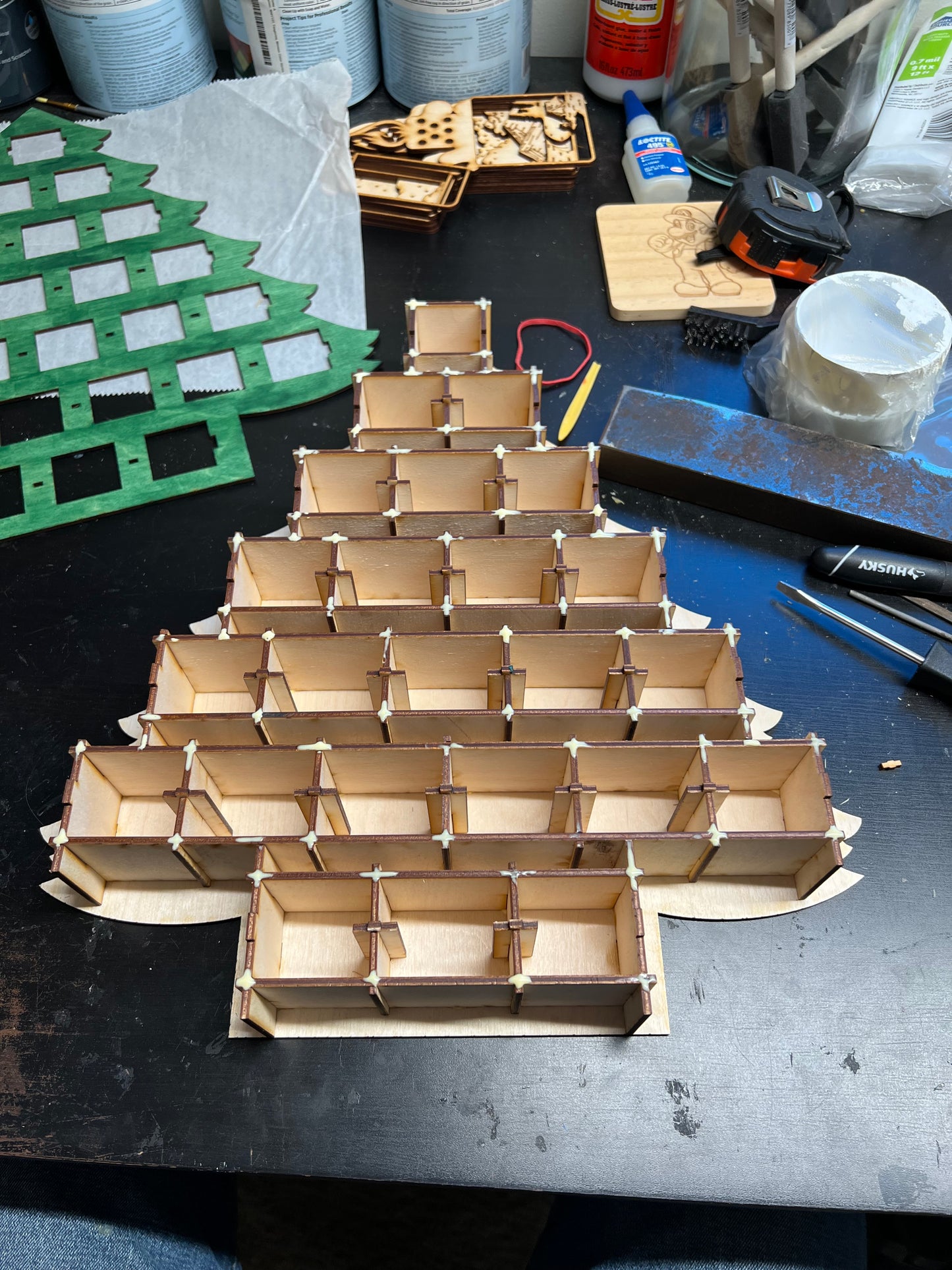 Tree Advent Countdown - 24 days