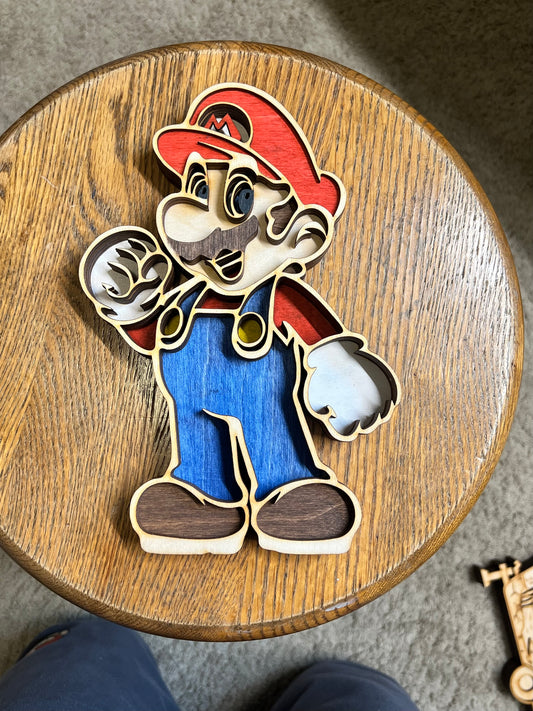 Mario - Glued and Painted